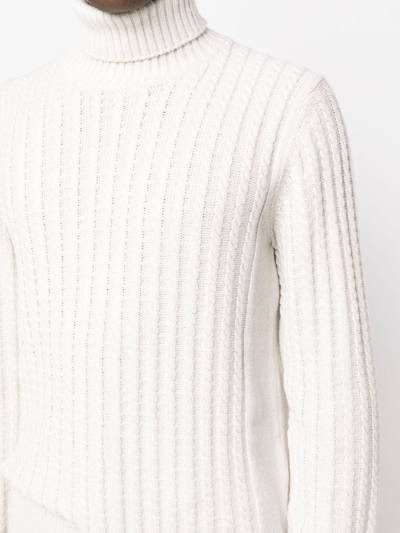 BRIONI ROLL-NECK CASHMERE JUMPER 