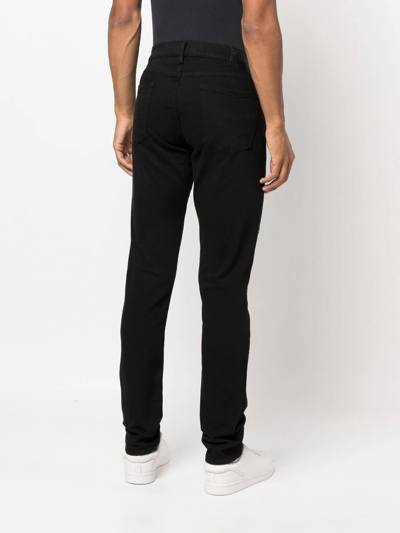Shop Polo Ralph Lauren Eldridge Skinny-fit Jeans In Schwarz