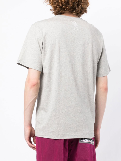 Billionaire Boys Club Logo-print Cotton T-shirt In Grey
