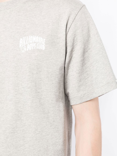 Billionaire Boys Club Logo-print Cotton T-shirt In Grey