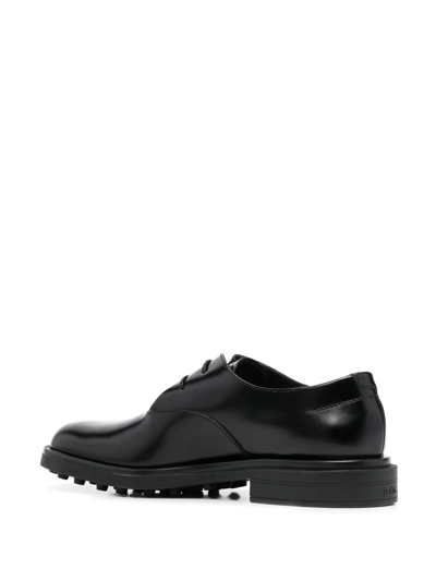 Shop Tod's Koga Lace-up Oxford Shoes In Schwarz