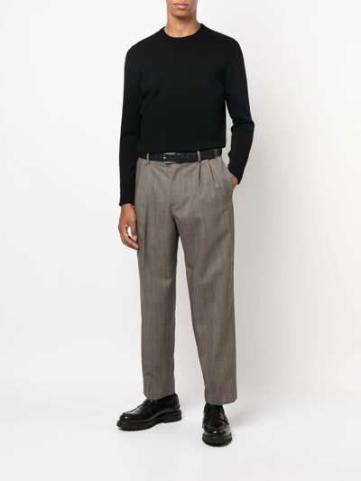 Drumohr Classic Sweater In Schwarz