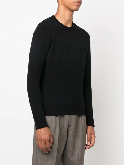Drumohr Classic Sweater In Schwarz