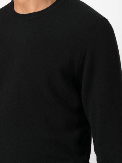 Drumohr Classic Sweater In Schwarz