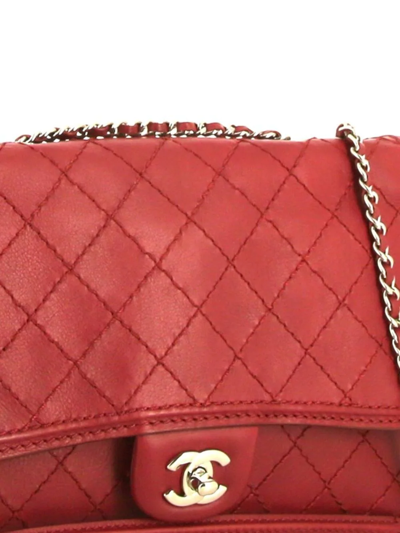 Pre-owned Chanel 2013 Timeless Classic Flap Shoulder Bag In Pink