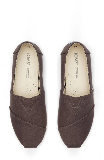 Toms Alpargata Slip-on In Grey Gr