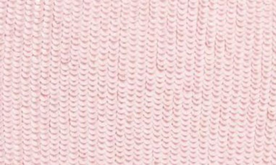 Shop Retroféte Jill Sequin Minidress In Pink Marshmallow