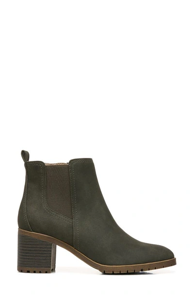 Lifestride Mesa Block Heel Bootie In Olive