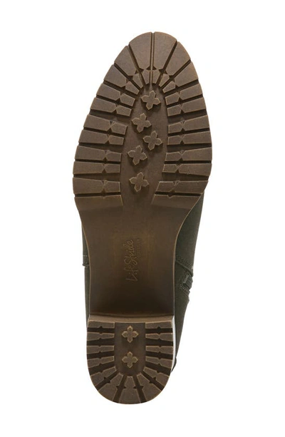 Lifestride Mesa Block Heel Bootie In Olive