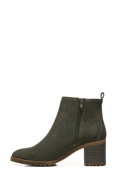 Lifestride Mesa Block Heel Bootie In Olive