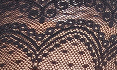 Falke Deluxe 8 Stay-up Stockings In Black