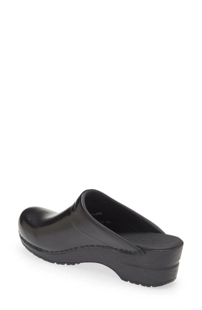 Sanita Sonja Cabrio Clog In Black