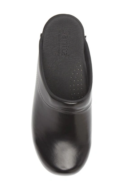 Sanita Sonja Cabrio Clog In Black