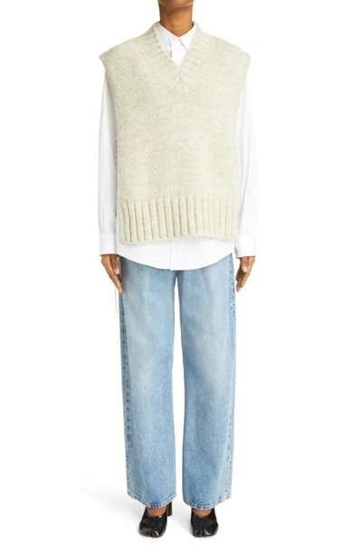 Maison Margiela Straight Leg Jeans With Contrasted Pockets Clothing In Blue