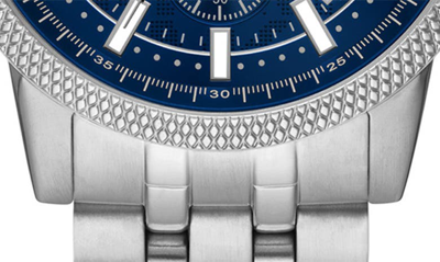 Shop Michael Kors Hutton Chronograph Bracelet Watch, 43mm In Two-tone