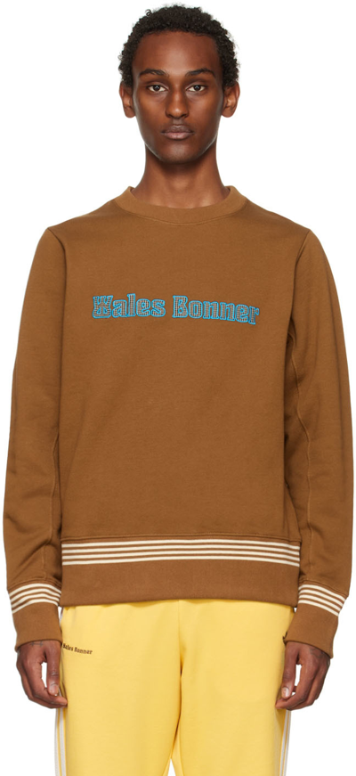 Shop Wales Bonner Brown Original Sweatshirt