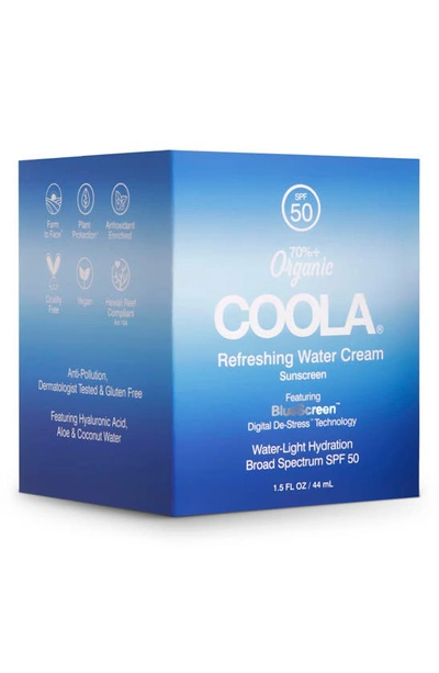 Coolar Refreshing Water Cream Broad Spectrum Spf 50 Sunscreen In No Colr