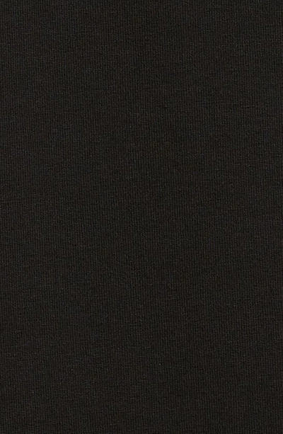 Eileen Fisher Petite Long Sleeve Crewneck Tunic In Black