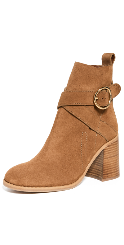 Shop See By Chloé Lyna Boots In Tan