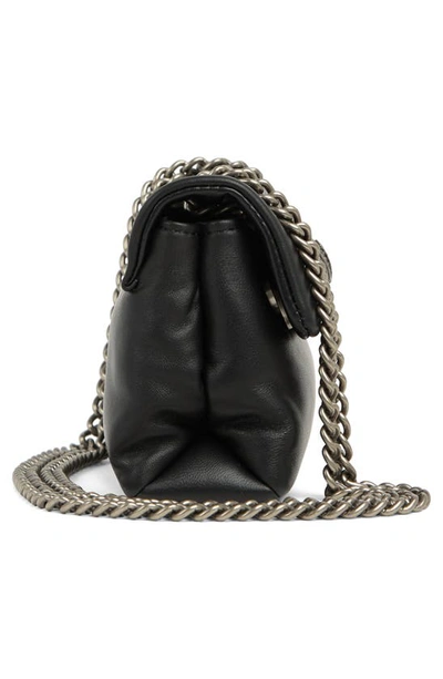 Kurt Geiger Mini Kew Leather Shoulder Bag In Black