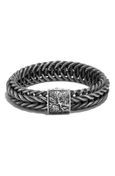 Shop John Hardy Kami Classic Chain Rope Bracelet In Silver