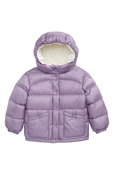 Shop Moncler Kids' Bardanette Down Puffer Jacket In Purple