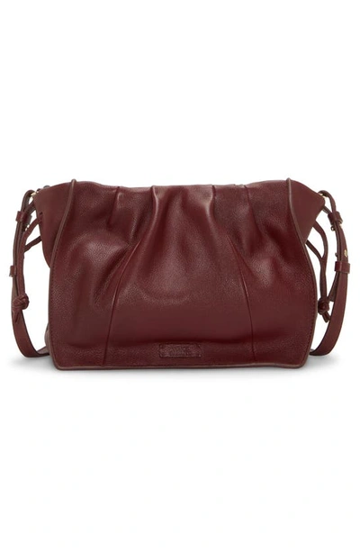 Vince Camuto the Jilli satchel/crossbody leather bag Cranberry in 2023