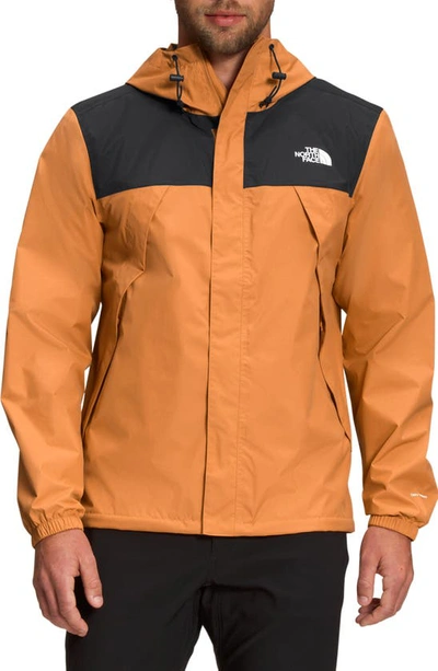 Shop The North Face Antora Recycled Jacket In Tnf Black/ Topaz
