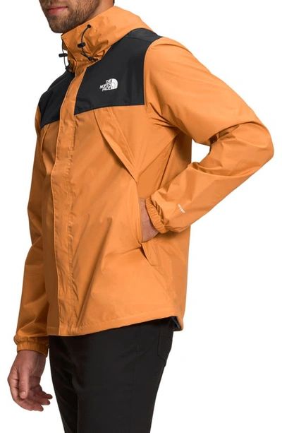 Shop The North Face Antora Recycled Jacket In Tnf Black/ Topaz
