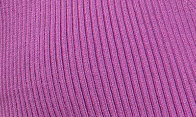 Endless Rose Twisted Ribbed Bralette Top In Grape
