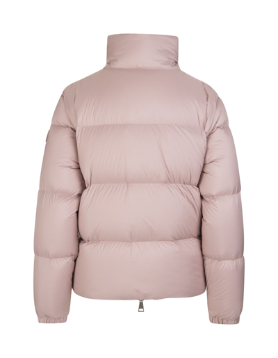 Shop Moncler Woman Light Pink Anterne Down Jacket In Rosa Chiaro