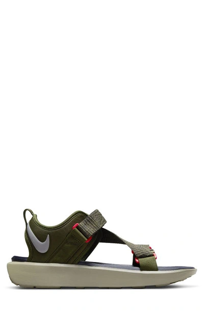 Shop Nike Vista Sport Sandal In Rough Green/ Grey/ Olive