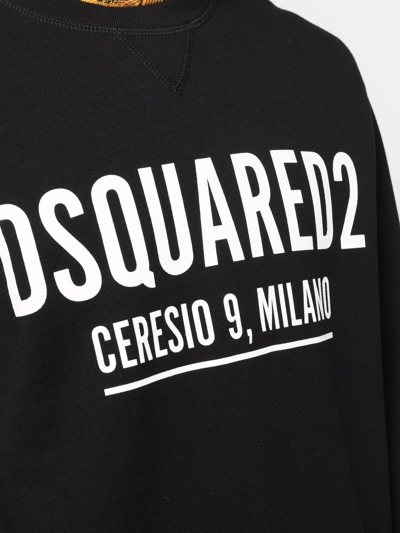 Shop Dsquared2 Felpa Ceresio9 In Black