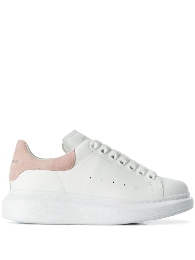 Alexander White Oversize Sneakers Pink Contrasting In Bianco | ModeSens