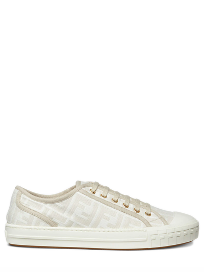 Shop Fendi Sneakers  Domino In White