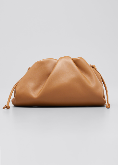 Shop Bottega Veneta Mini Pouch Clutch Bag In Brown