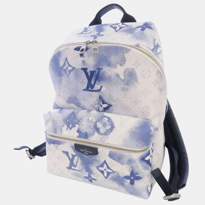 Discovery Backpack - Luxury Monogram Other Canvas Blue