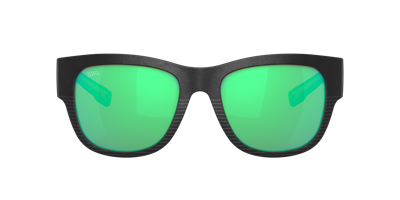 Shop Costa Woman Sunglasses 6s9084 Caleta In Green Mirror