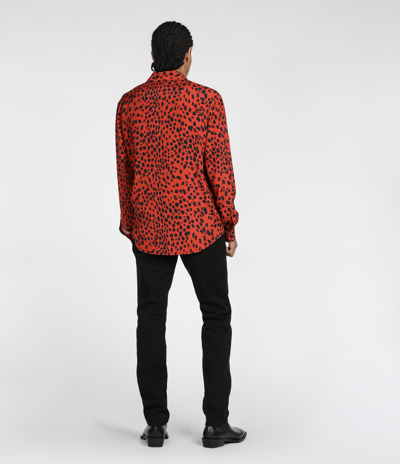 Shop Just Cavalli Shirts In Red