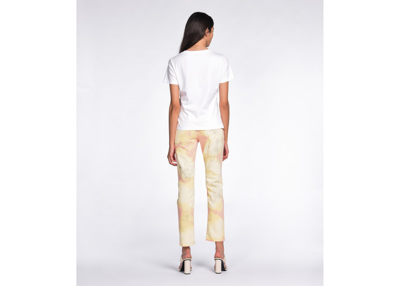 Shop Just Cavalli T-shirts In Optical White