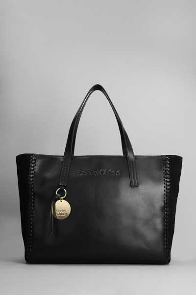 Shop See By Chloé Tilda Sbc Tote In Black Leather