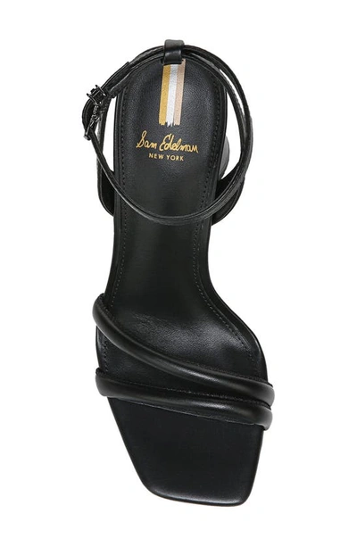 Shop Sam Edelman Kia Ankle Strap Sandal In All Black