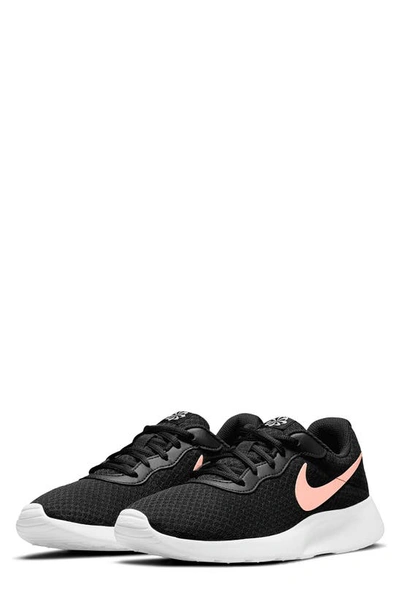 Shop Nike Tanjun Running Shoe In Black/mrdbrz