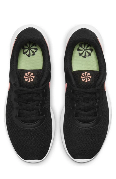 Shop Nike Tanjun Running Shoe In Black/mrdbrz