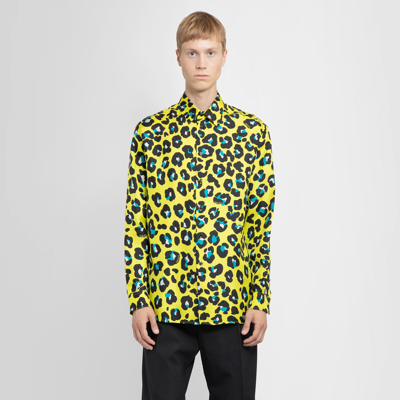 Shop Versace Man Multicolor Shirts