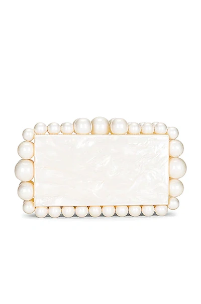 Cult Gaia Eos Clutch In Ivory