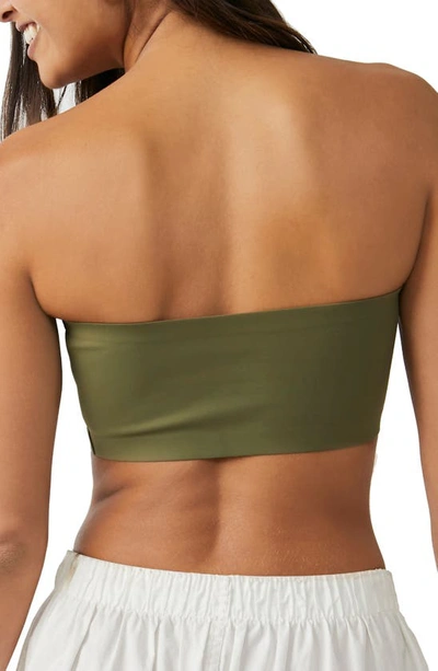 Intimately Fp Nina Bandeau Bralette In Army