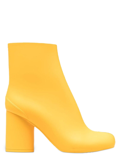 Shop Maison Margiela Women's Boots -  - In Yellow Synthetic Fibers