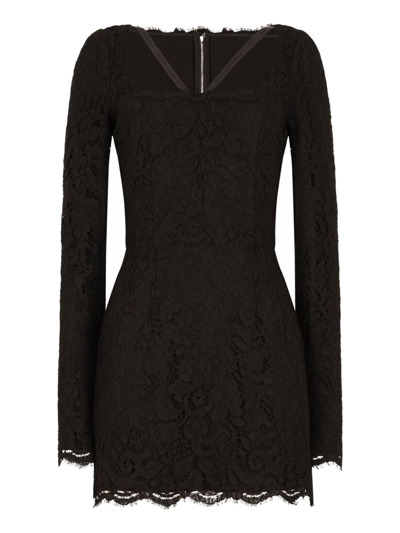 Shop Dolce & Gabbana Dresses In Black