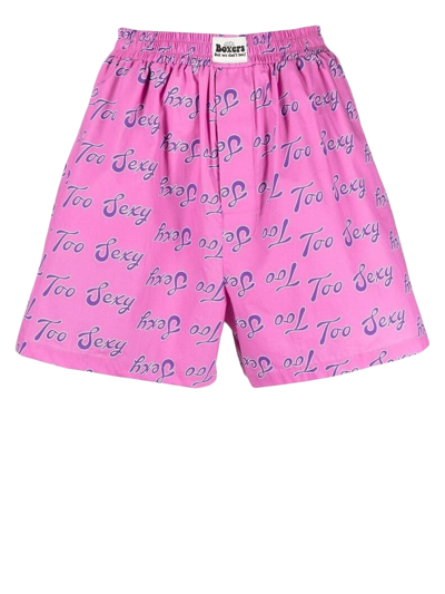 Shop Natasha Zinko Women's Trousers -  - In Pink Cotton